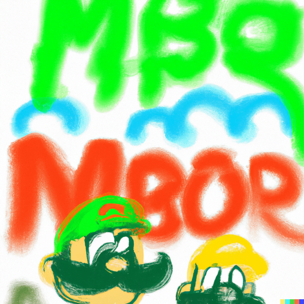 Conceptos tempranos de Luigi y Wario