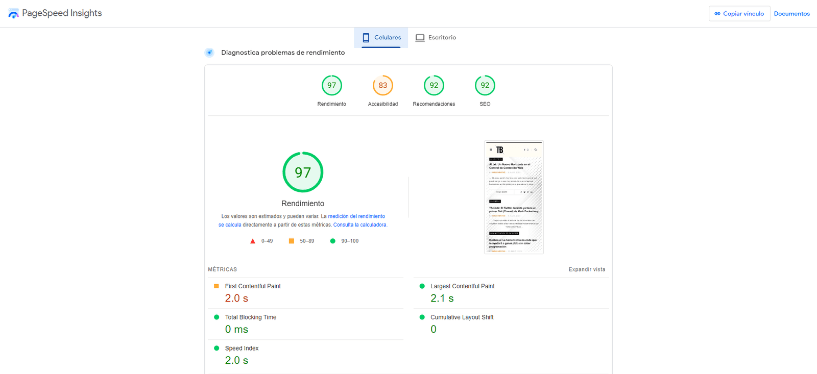 en la guía más completa de SEO aprenderemos la importancia de tener un sitio veloz para la versión mobile de tu sitio