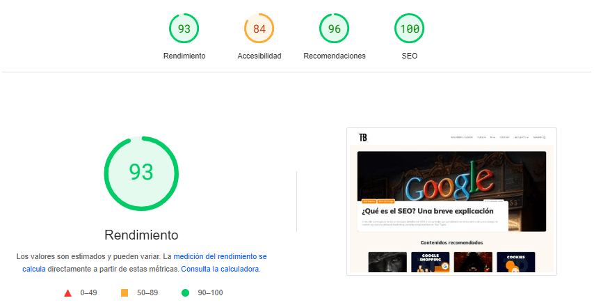 configurar wp rocket para aprobar el core web vitals