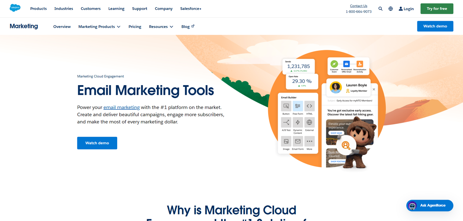 email marketing con salesforce marketing cloud